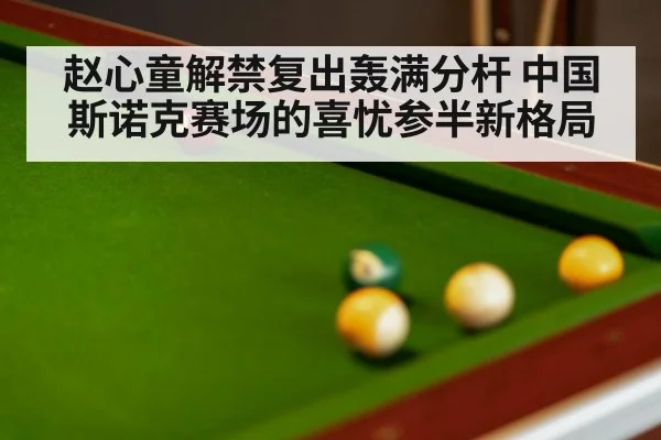 snooker table and balls